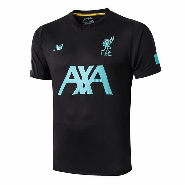 Trainingsshirt Liverpool 2019-20 Schwarz Blau Fussballtrikots Günstig